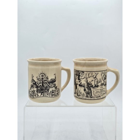 Dynamo House Other - 2 Lot VTG The Original Australian Billy Tea Mug All Australian - SEE PICS!